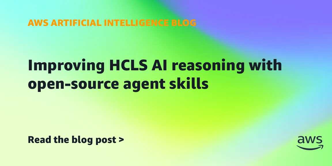 AWS Releases 38 Open-Source Agent Skills for Healthcare and Life Sciences AI