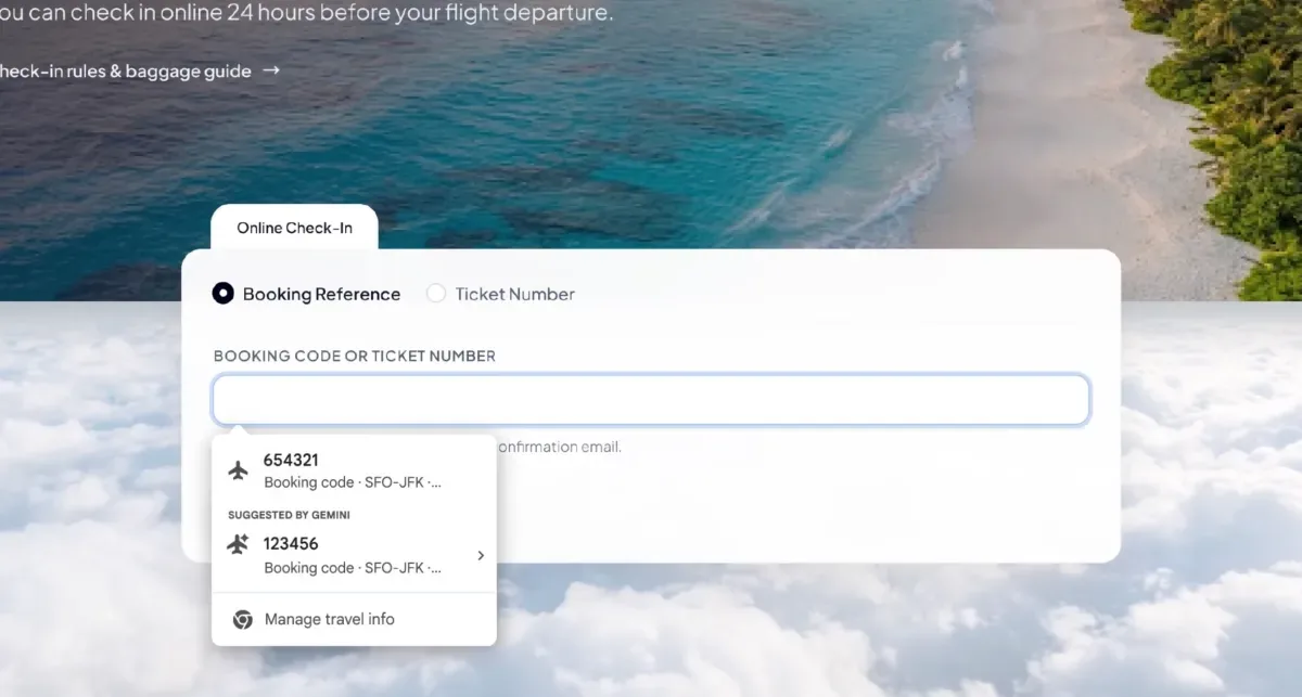 Chrome Autofill Will Pull Form Data From Gmail With AI