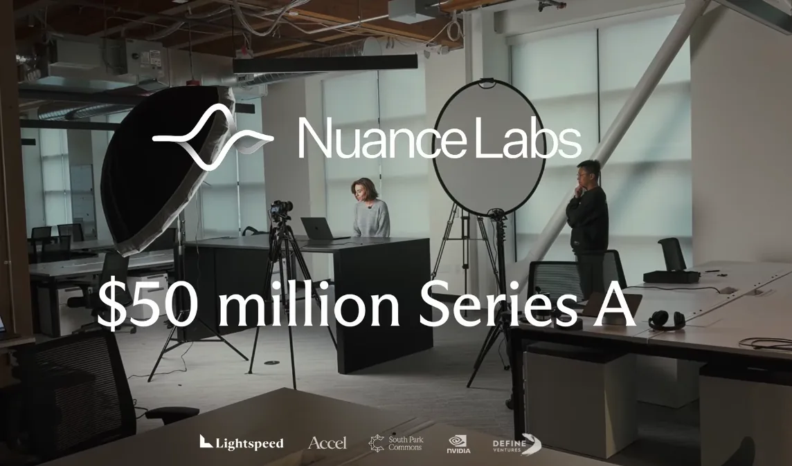 Nuance Labs raises $50M Series A to build a human foundation model for AI avatars