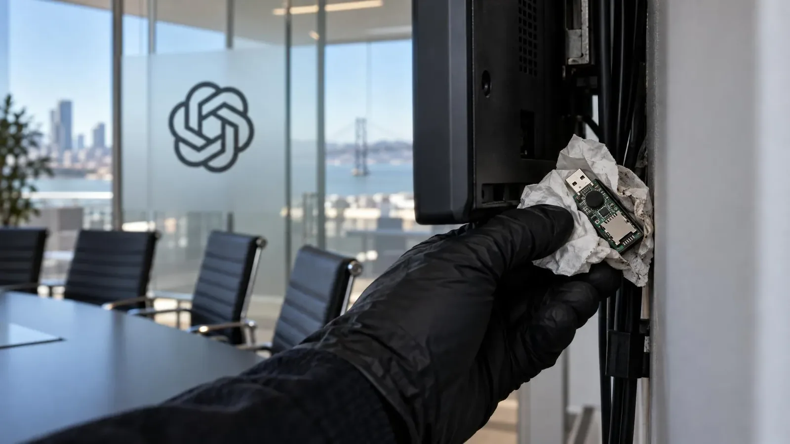 OpenAI Engineer Charged With Bugging Executive Conference Room